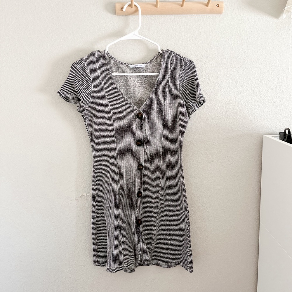 Zara Button Dress